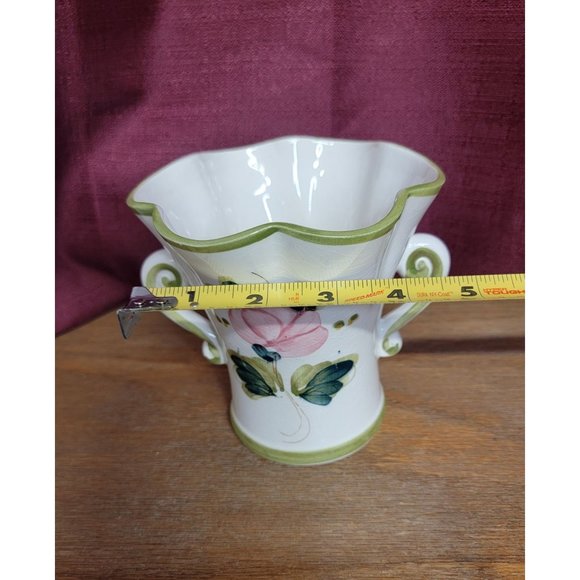 Vintage Hand Painted FTD Vase - Picture 2 of 6